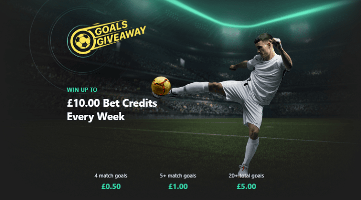 What is bet365’s Goals Giveaway?