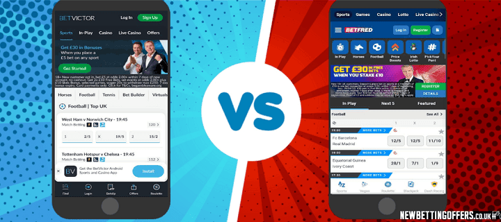 BetVictor or BetFred – Which Is Better?