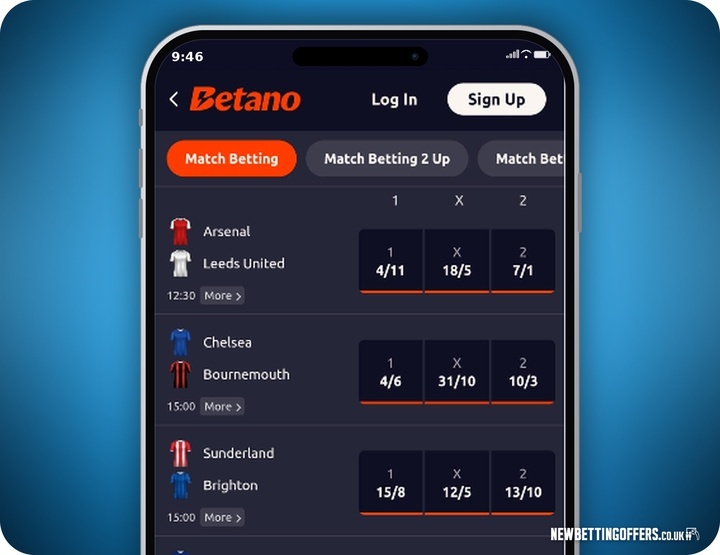 Betano Football Betting