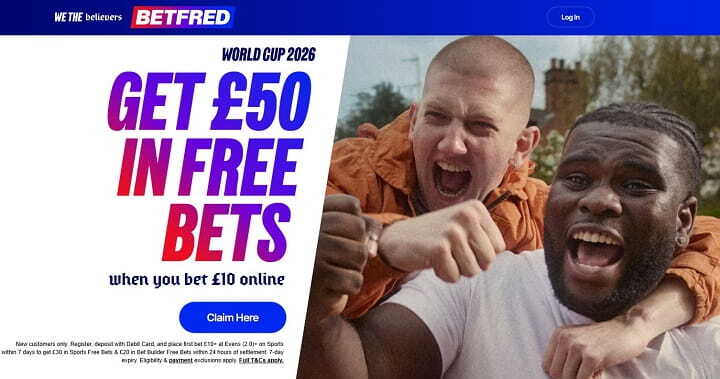 Betfred Sign Up Offer