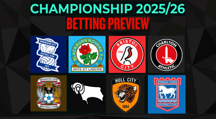 EFL Championship Betting Preview 2025-26 Part 1
