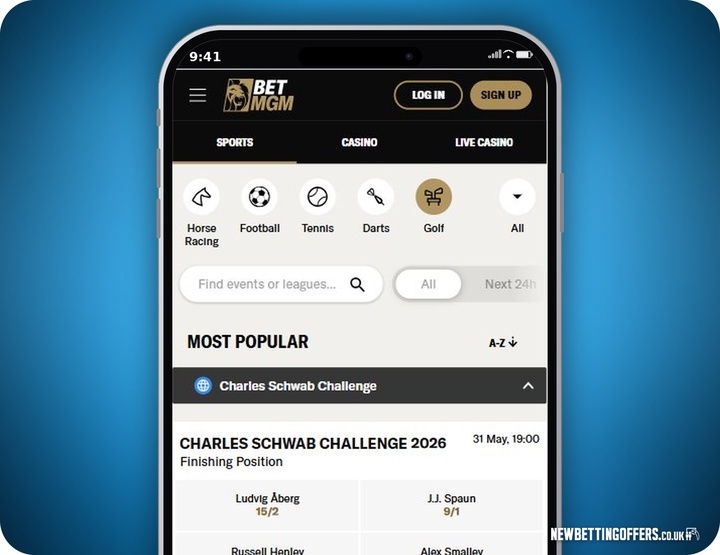 Golf Betting BetMGM