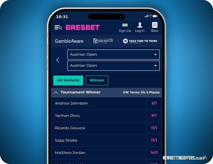 Golf Betting BresBet