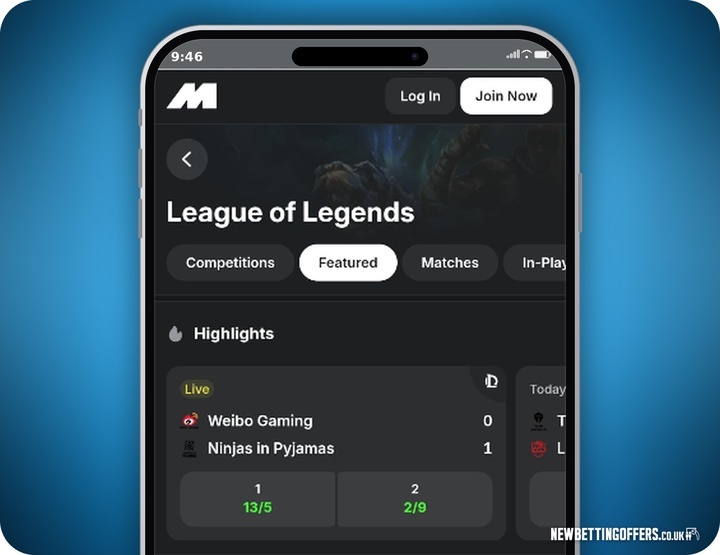 Midnite esports betting