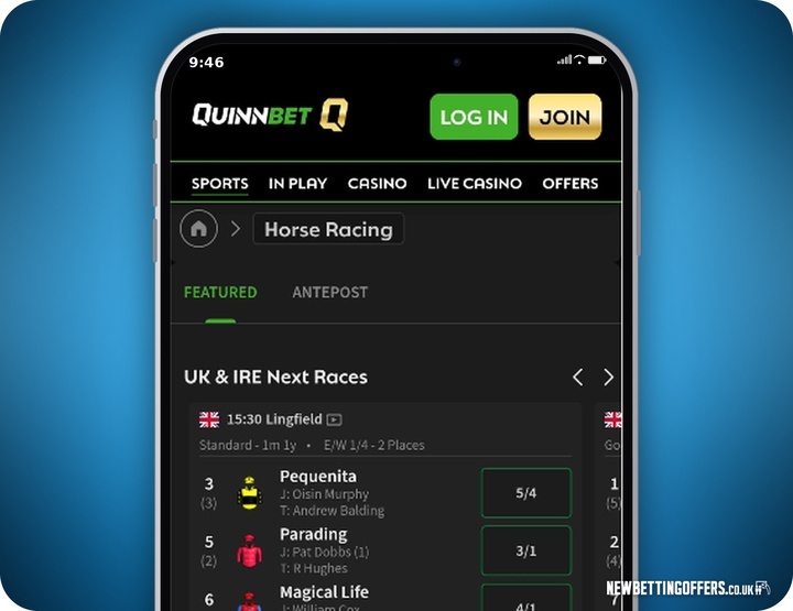 Quinnbet Racing Betting