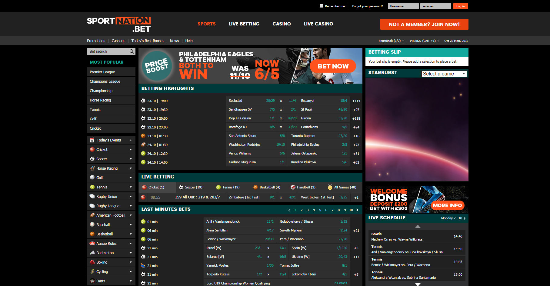 Sport Nation Bet