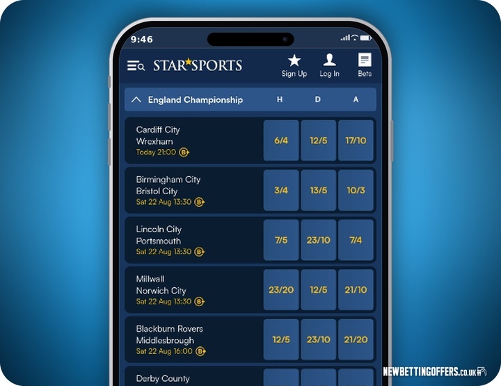 StarSports Football Betting