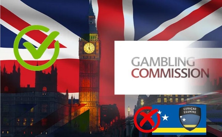 UKGC Licenses v Curacao Licenses