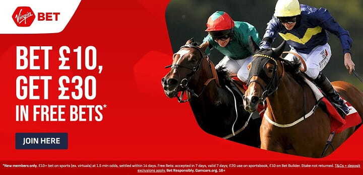 Virgin Bet Welcome Offer Banner