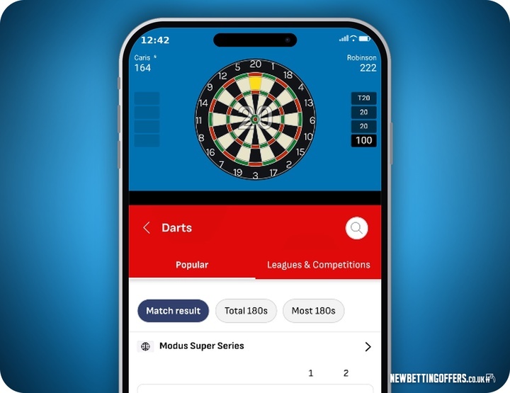 Virgin Darts Betting