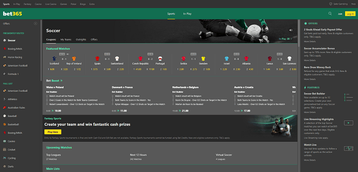 Bet365 Review