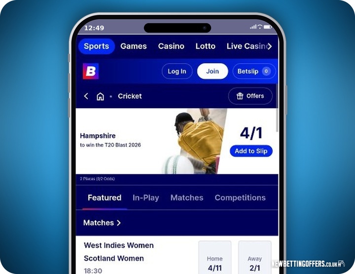 Betfred Cricket Betting