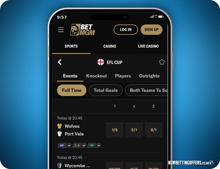 BetMGM Football Betting