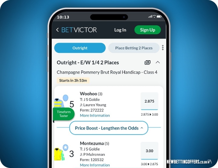 BetVictor Racing Betting