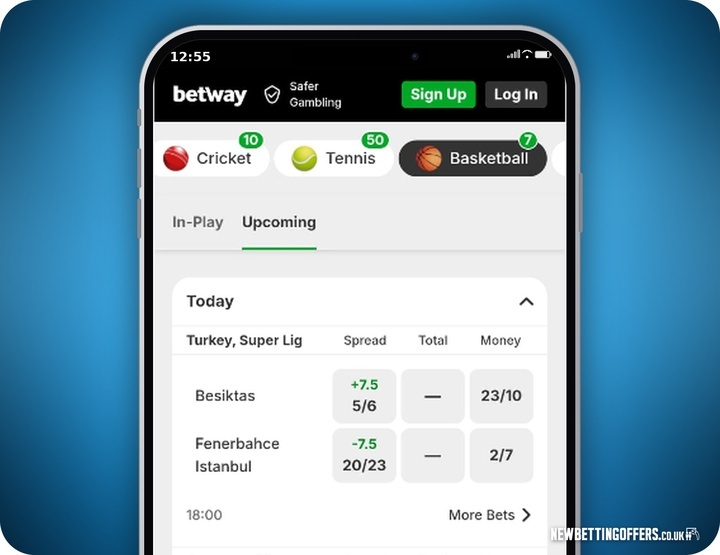 Betway Basketball Betting