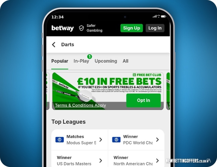 Betway Darts Betting