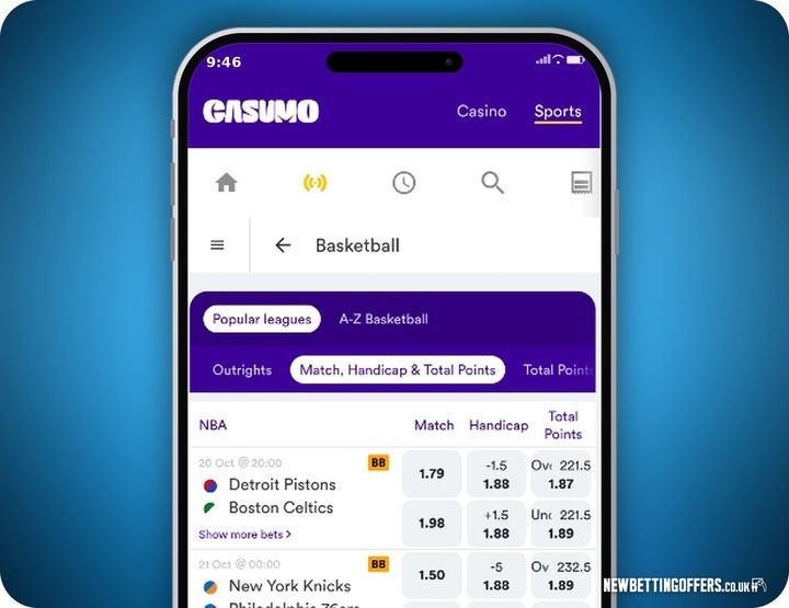 Casumo Sports Betting