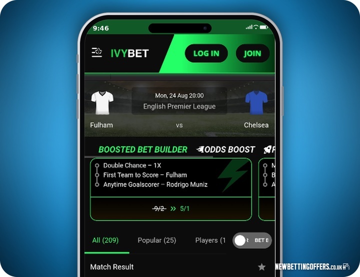 IvyBet Football Betting
