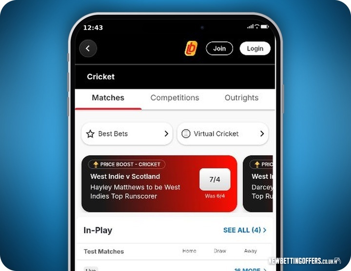 Ladbrokes Cricket Betting