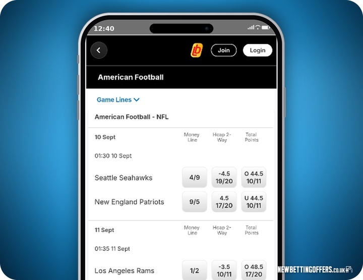 Ladbrokes NFL Betting