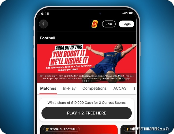 Ladbrokes football betting