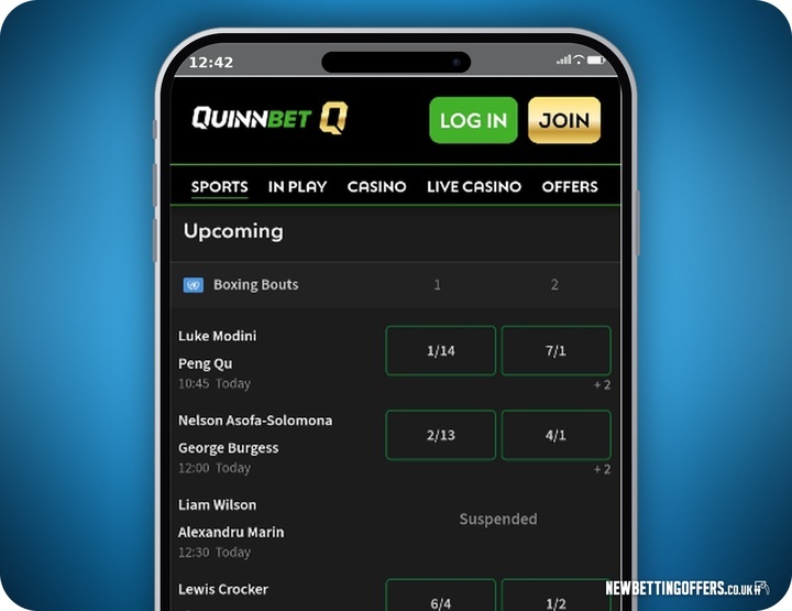 Quinnbet Boxing Betting