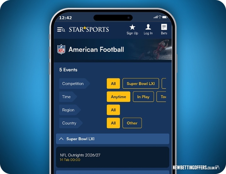 StarSports NFL Betting