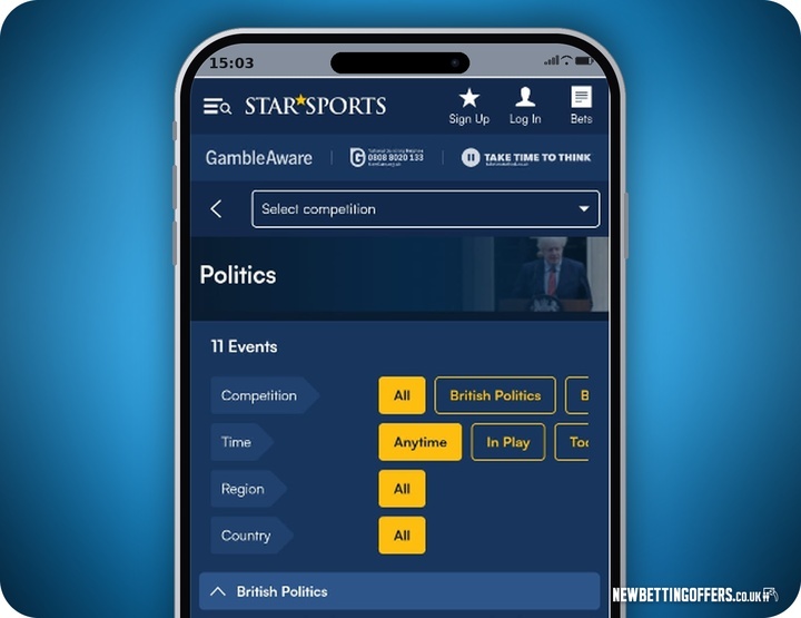 Star Sports Politics Betting