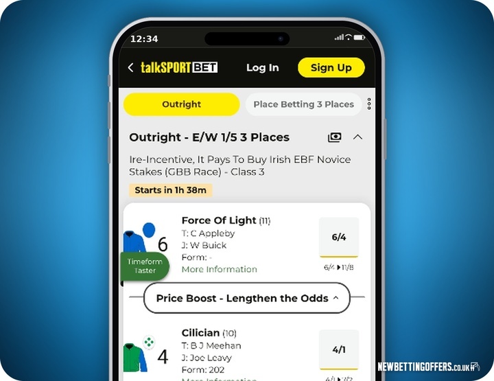 talkSPORT Bet Horse Racing Betting