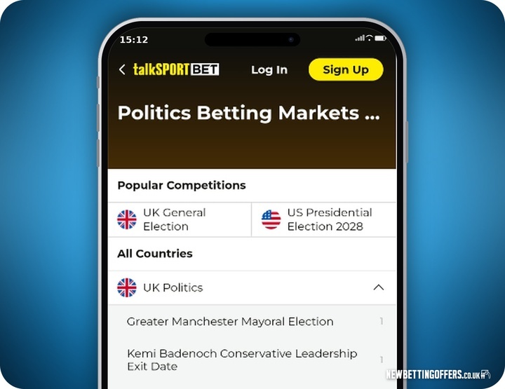 talkSPORT Bet Politics Betting