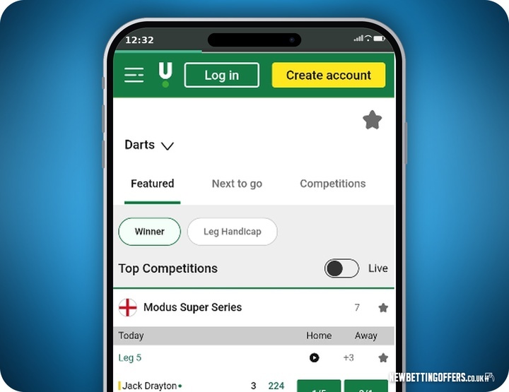 Unibet Darts Betting